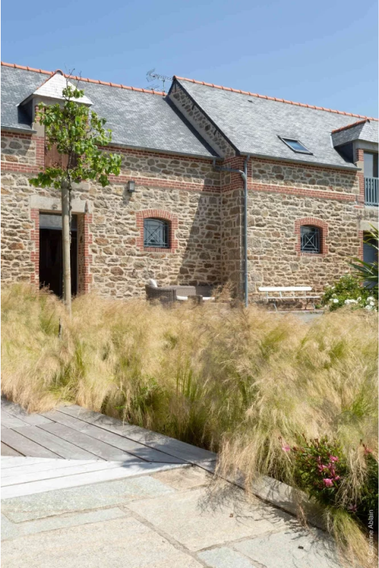 Jardin de bord de mer